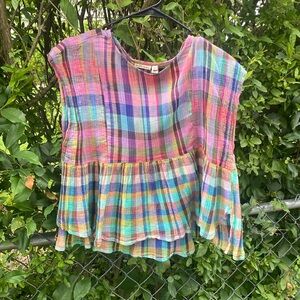 Anthro holding horses flowy top! Good condition!